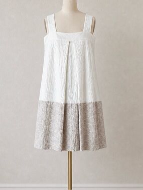 MILLY Brocade Shift Dress 4 Daisy Floral Bride Honeymoon Resort Party USA White